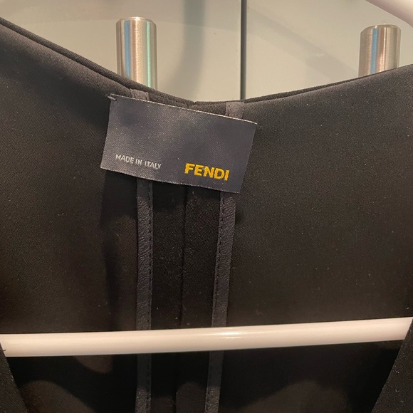 Fendi Black Midi Dress - Picture 2 of 9
